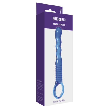 Kinx Ridged Anal Teaser Blue OS