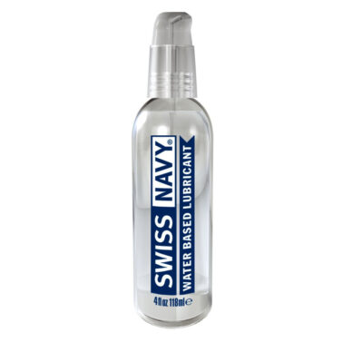 Swiss Navy Water Based Lubricant Transparent 4oz